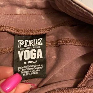 Pink yoga joggers